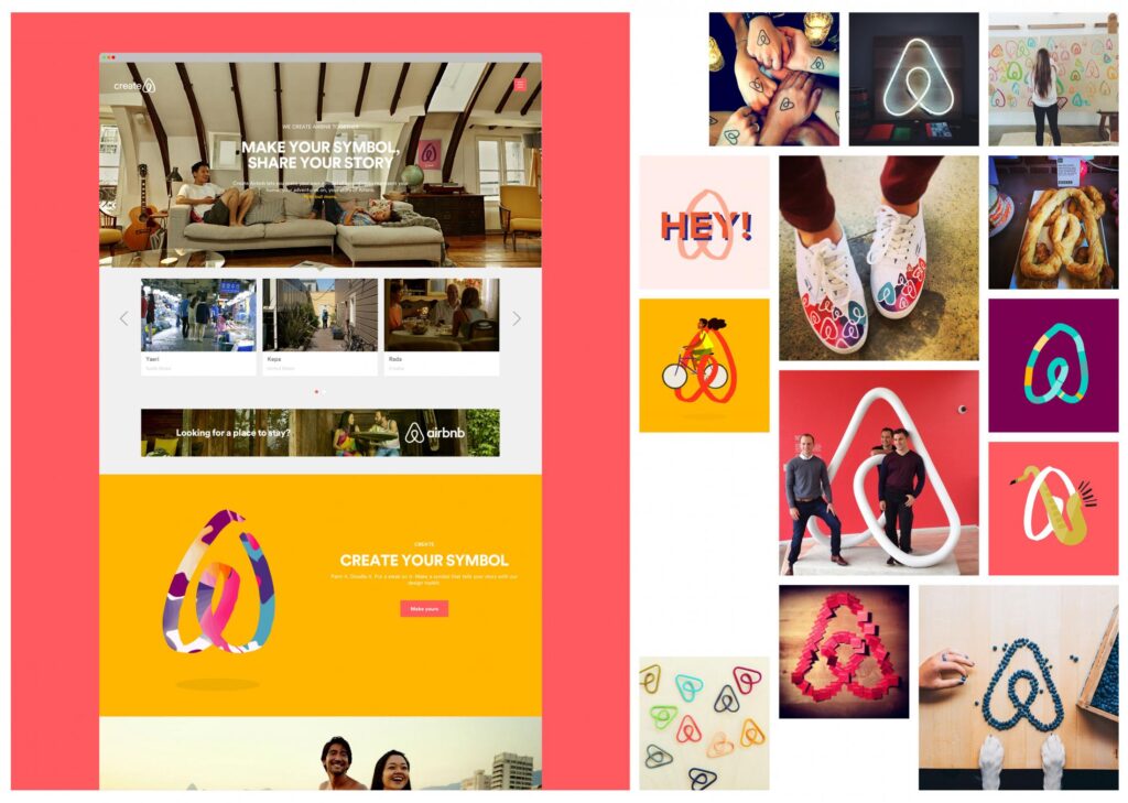 The rebrand of AirBNB stirred the marketplace